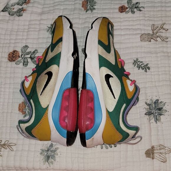 Nike Airmax 200 Mystic Green Women's Running Sneakers size 6 - Picture 9 of 11